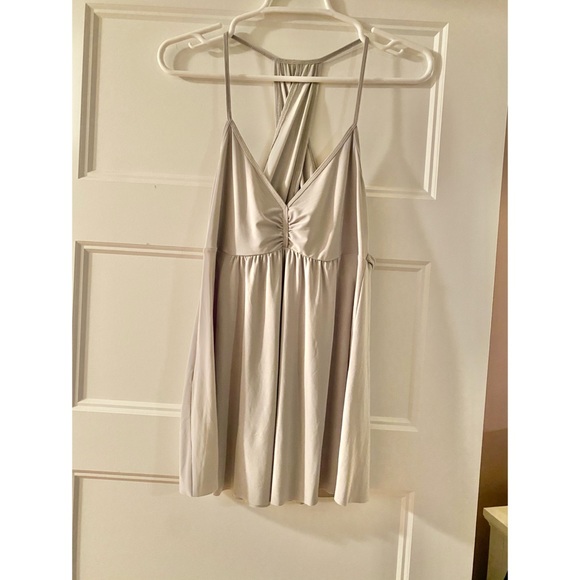 Express Tops - Silver//grey, Express tank top